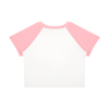 Ideal Apparel - Women’s Red Edition Colour Block Crop T-Shirt