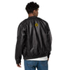 Ideal Apparel - OG Logo Ltd Edition Unisex Leather Bomber Jacket