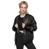 Ideal Apparel - OG Logo Ltd Edition Unisex Leather Bomber Jacket