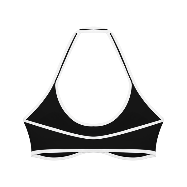 Women's Halter Color Block Yoga Sports Bra