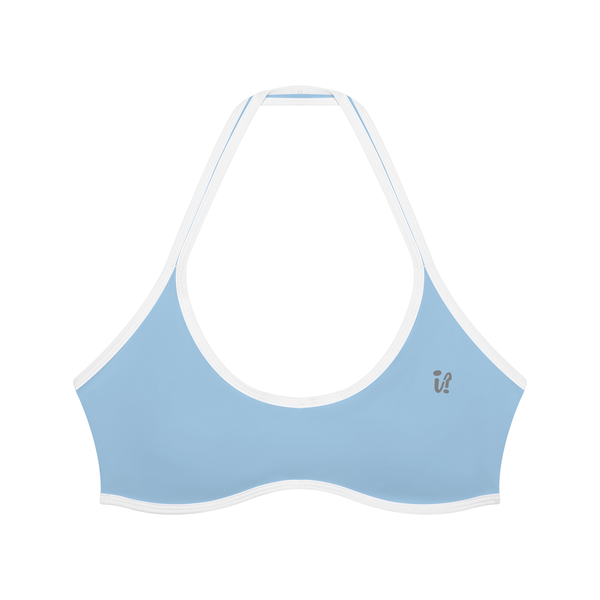 Women's Halter Color Block Yoga Sports Bra