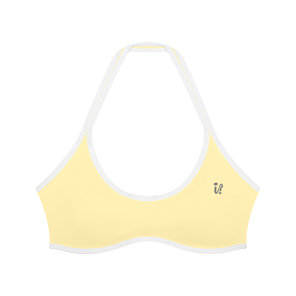 Women's Halter Color Block Yoga Sports Bra