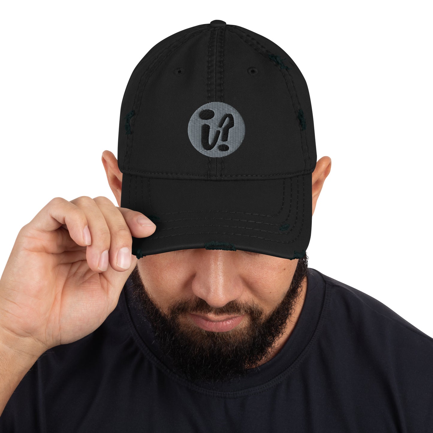 Ideal Apparel - OG Logo Emblem Distressed Cap