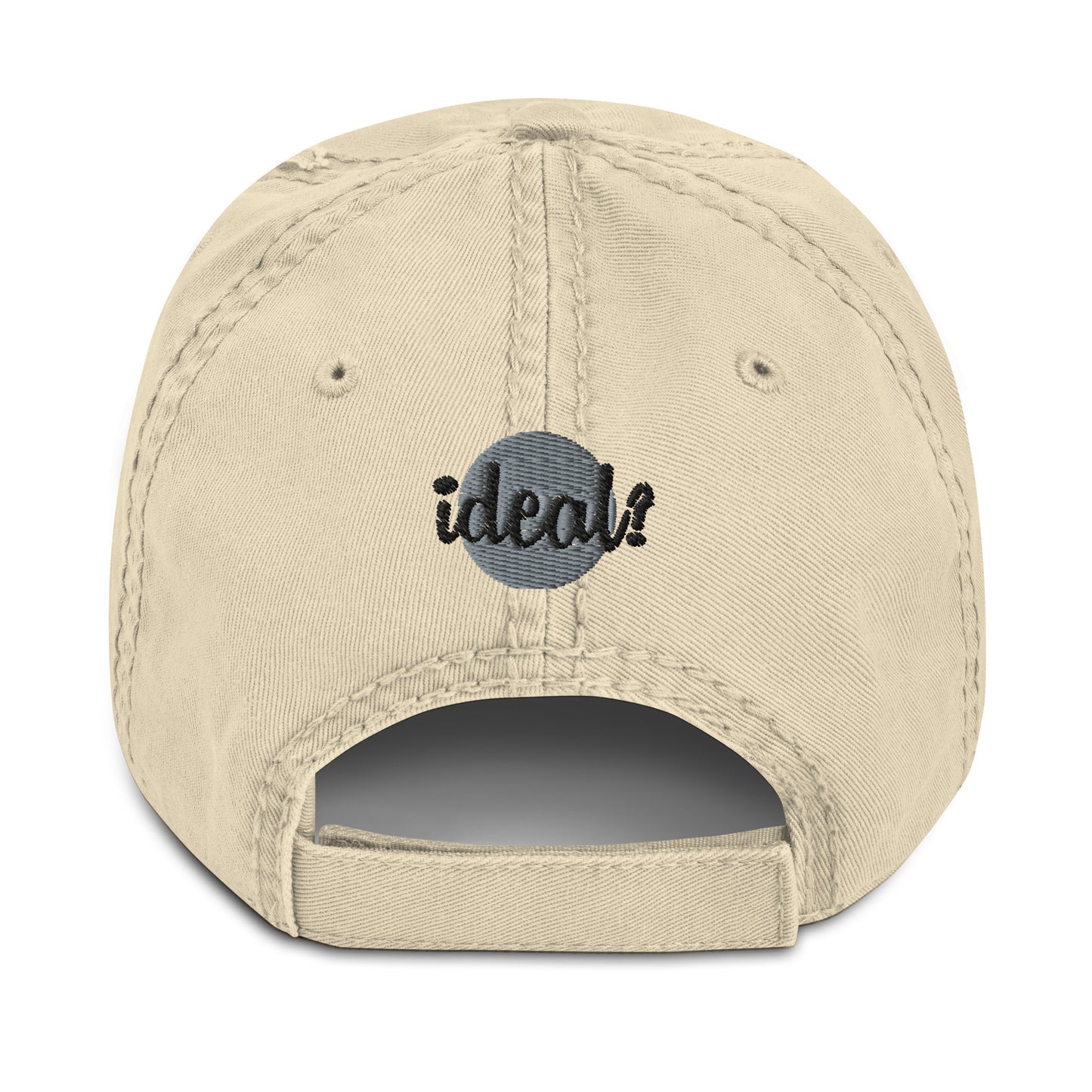 Ideal Apparel - OG Logo Emblem Distressed Cap