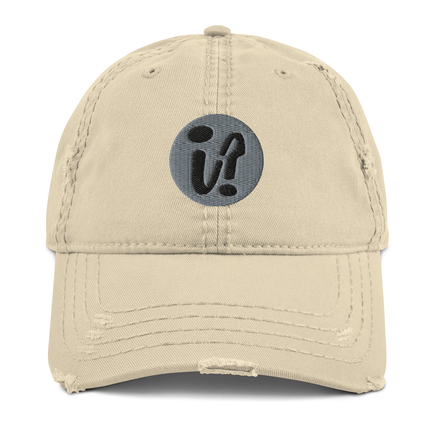 Ideal Apparel - OG Logo Emblem Distressed Cap