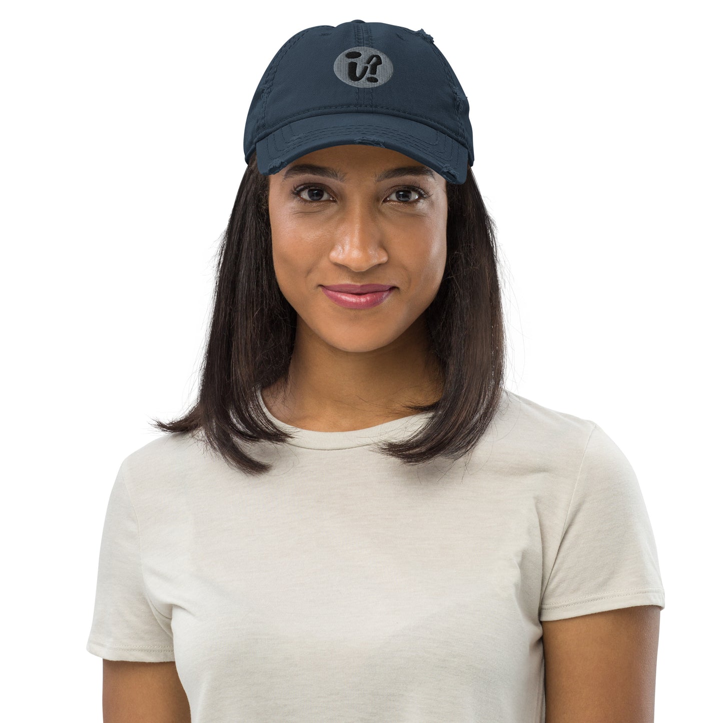 Ideal Apparel - OG Logo Emblem Distressed Cap