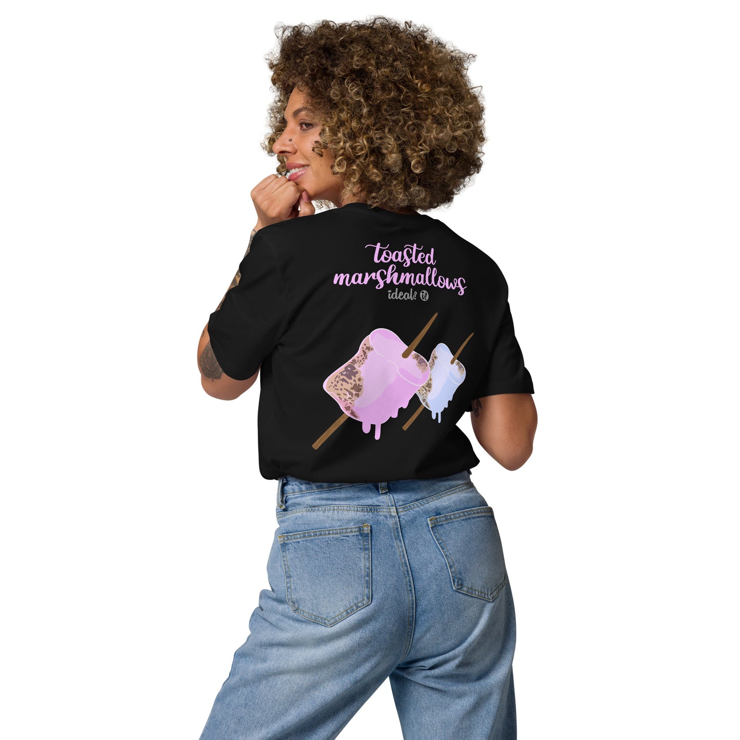 Ideal Apparel - Pink Toasted Marshmallows Unisex T-Shirt