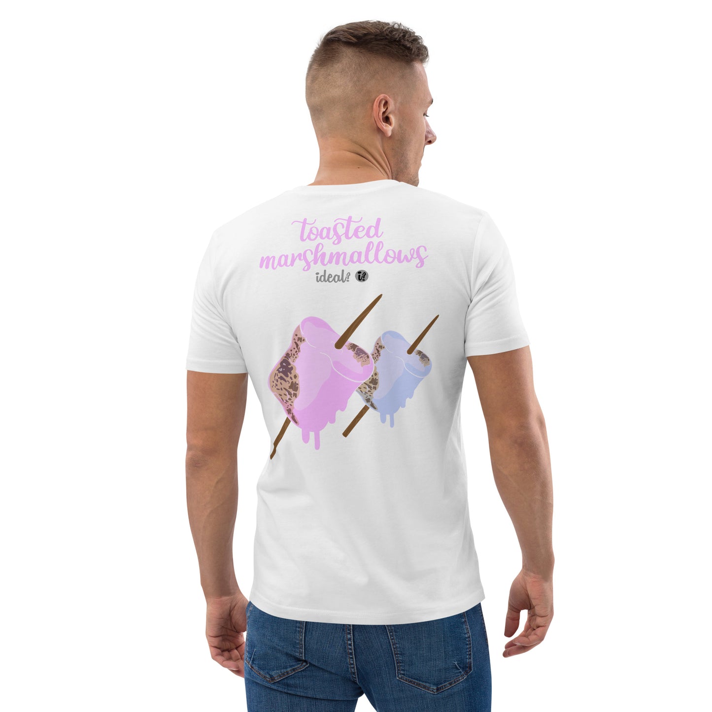 Ideal Apparel - Pink Toasted Marshmallows Unisex T-Shirt