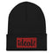 Ideal Apparel - Black OG Logo 3.0 Ltd Edition Cuffed Beanie
