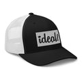 Ideal Apparel - Black OG Logo 3.0 Trucker Cap