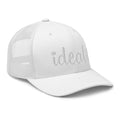 Ideal Apparel - White OG Logo Trucker Cap